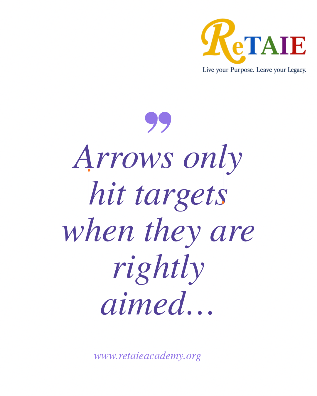 ReTAIE quote card