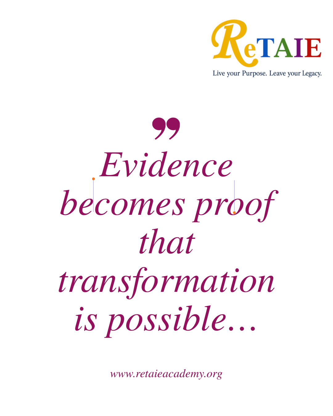 ReTAIE quote card